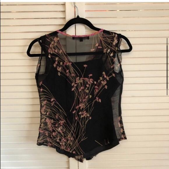 Gorgeous Skirt and Top Floral Vintage Set - Picture 5 of 12